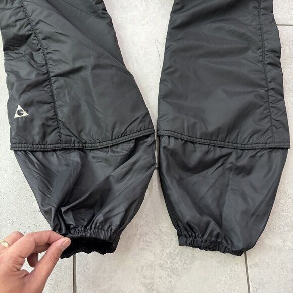 VTG Gerry Mens Medium Black Snow Bib Pants Overalls Retro Adjustable NWOT - Picture 6 of 11